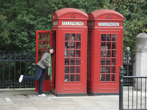 Anita en el momento británico